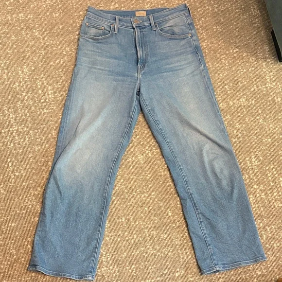 MOTHER | Jeans | Mother Light Blue Denim Jeans | Poshmark